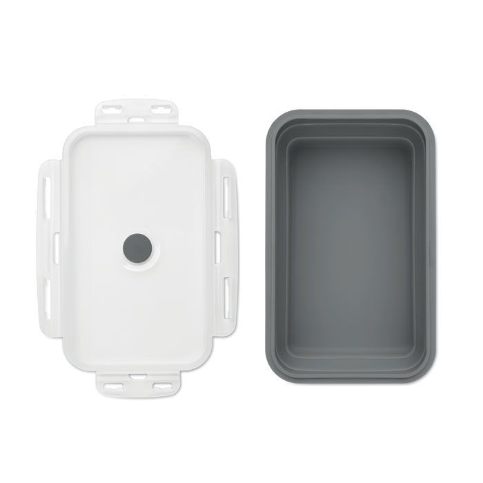 Faltbare Lunchbox 1200ml KOLAPSO - steingrau-918