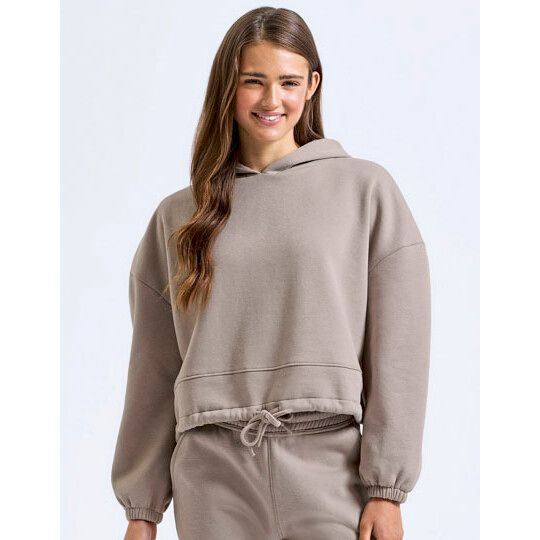 Women´s Cropped Oversize Hoodie - light pink-572