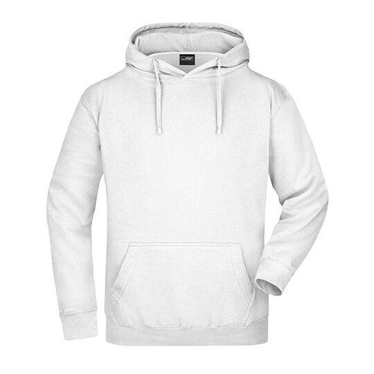 Hooded Sweat - white-803