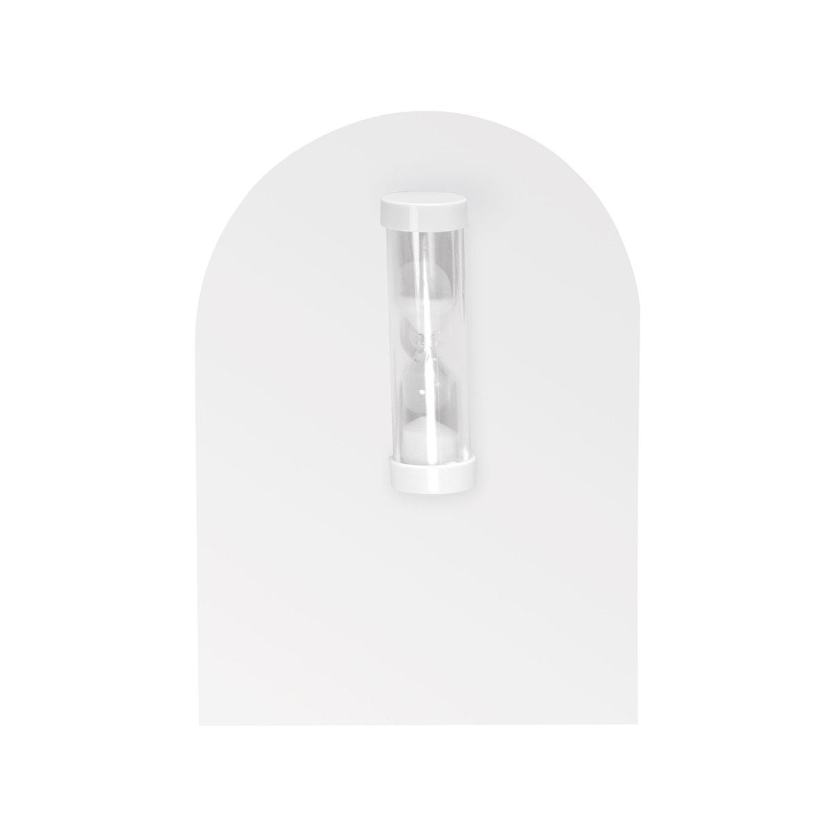 Sanduhr Alpha - weiß-984