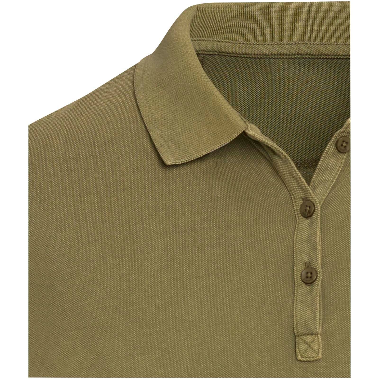 Calgary Poloshirt für Damen im Washed Look, 200 g/m2 - waldgrün-238