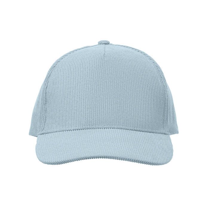 Baseball Kappe 5 Panels Cord WALE - babyblau-92