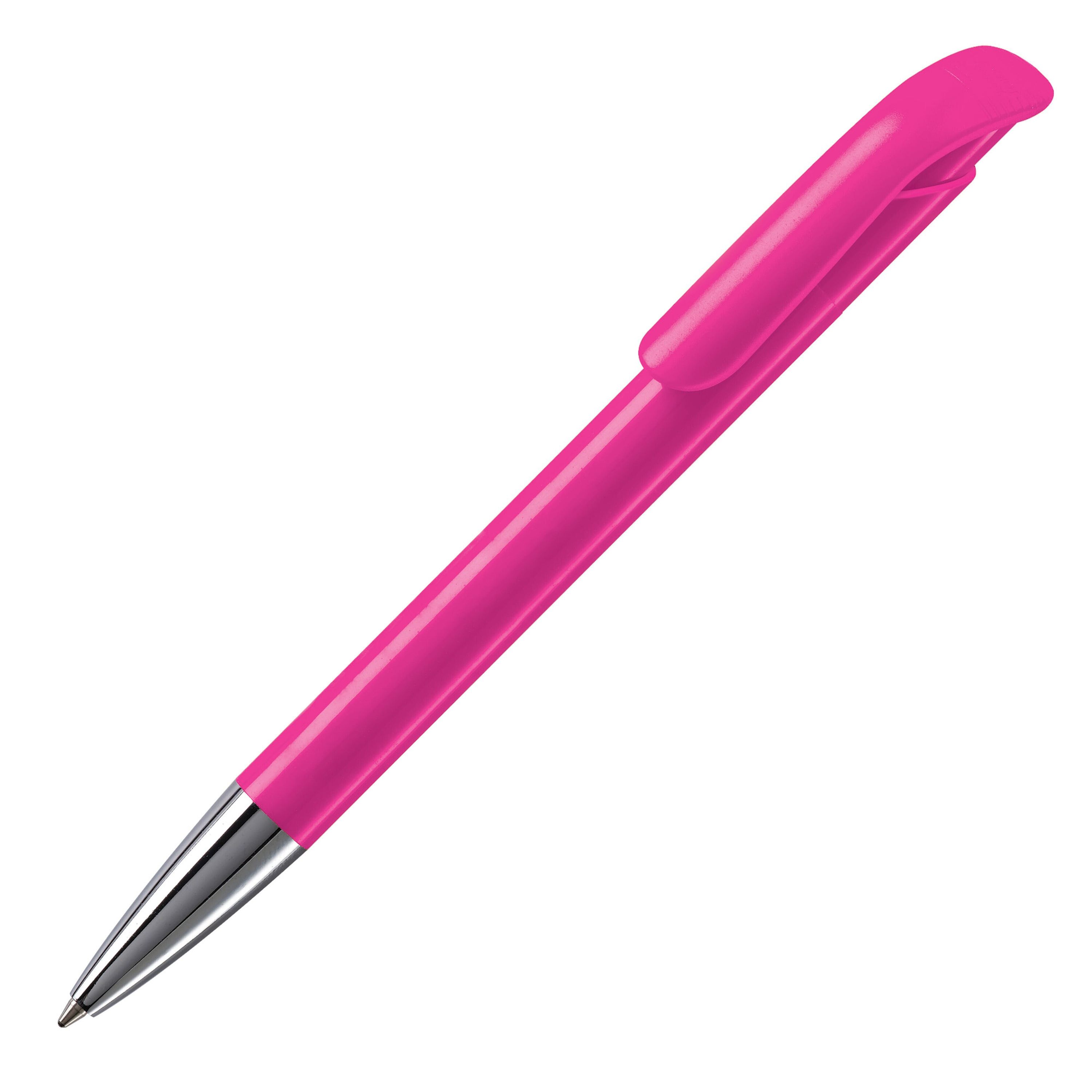 Kugelschreiber Atlas Hardcolour mit Metallspitze - rosa-378