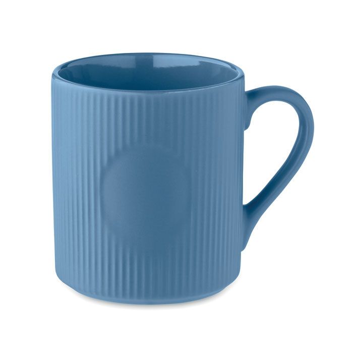 Keramikbecher matt 340ml RIBMUG - blau-844