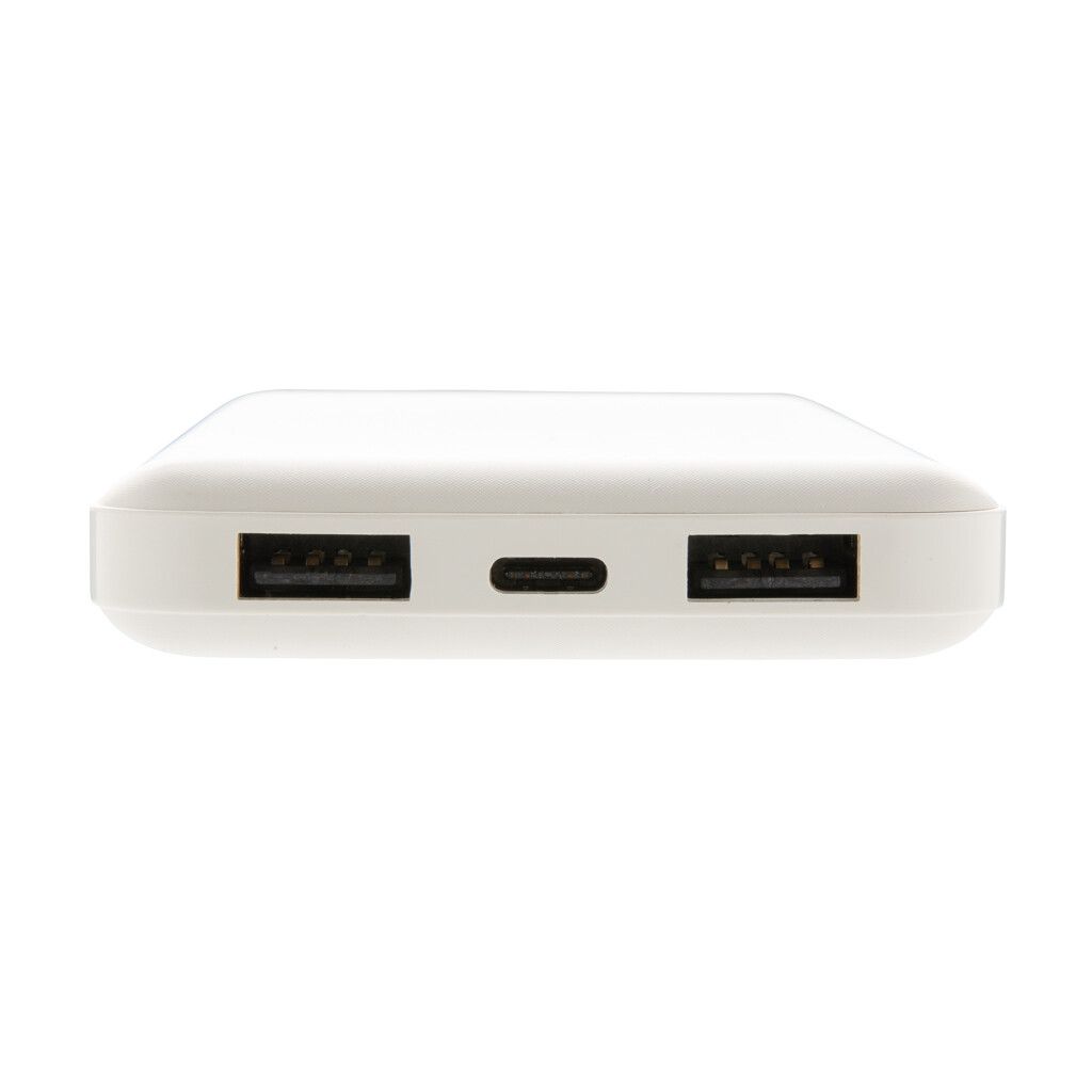 High Density 10.000 mAh Pocket Powerbank - weiß-622