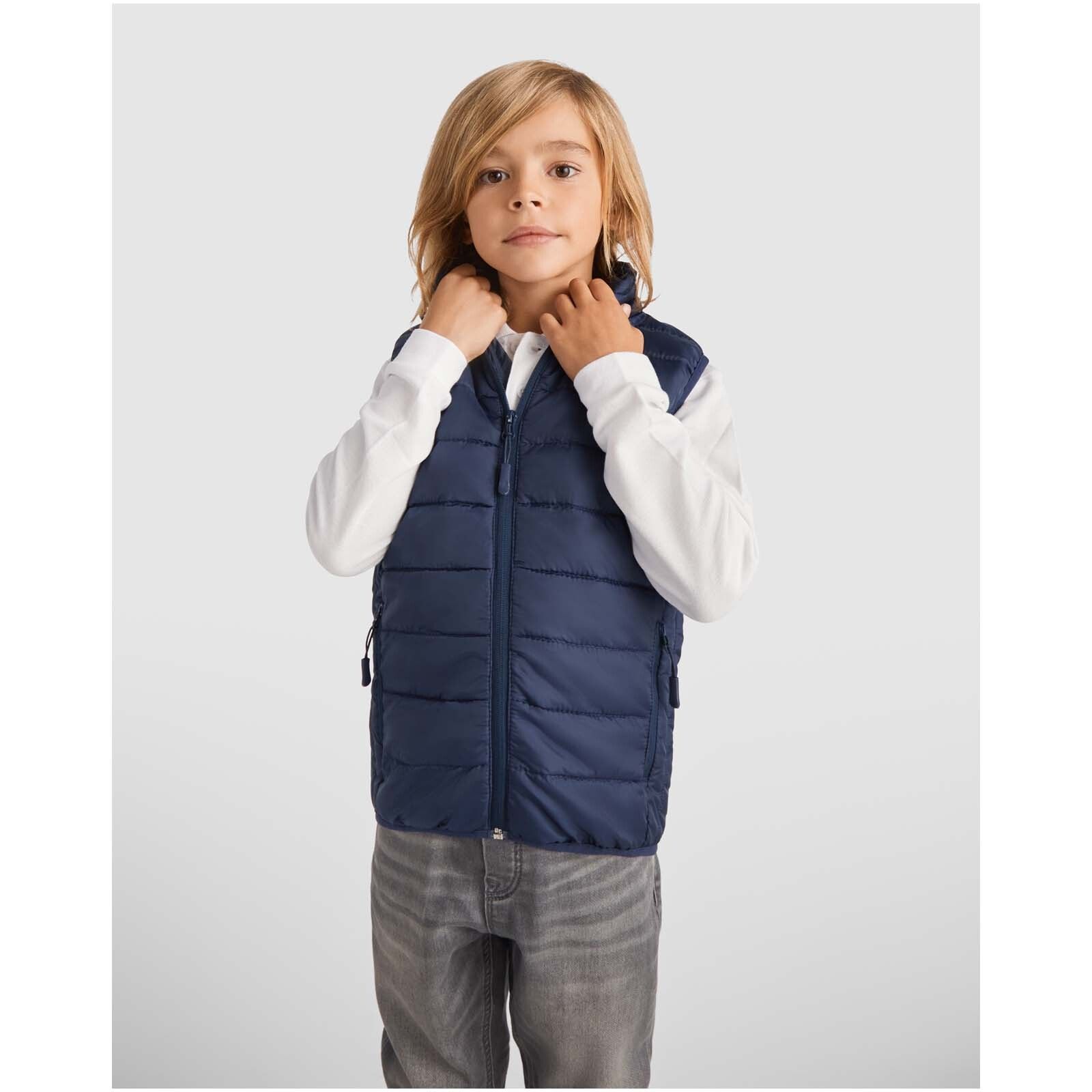 Oslo isolierter Bodywarmer für Kinder - schwarz-454