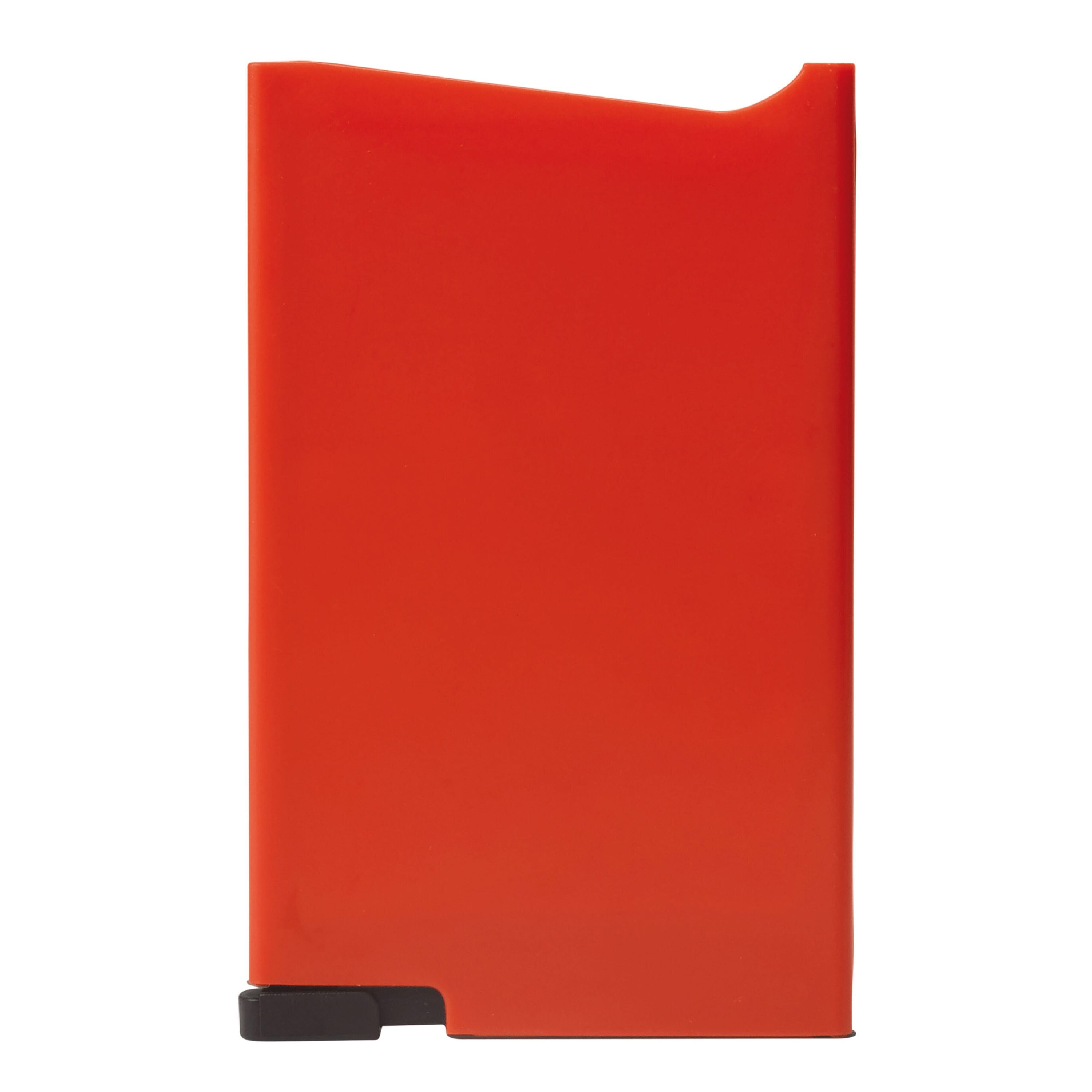 RFID Anti Skimming Kunststoff-Kartenhalter - rot-192