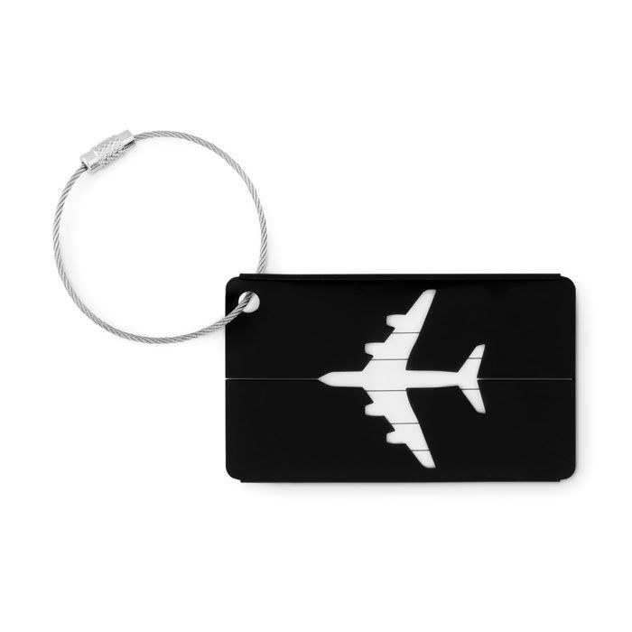 Kofferanhänger aus Aluminium FLY TAG - schwarz-14
