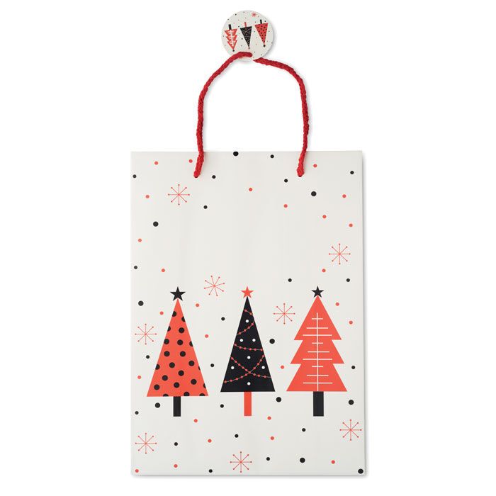 Geschenkpapiertüte, groß BOSSA LARGE - weiß-994