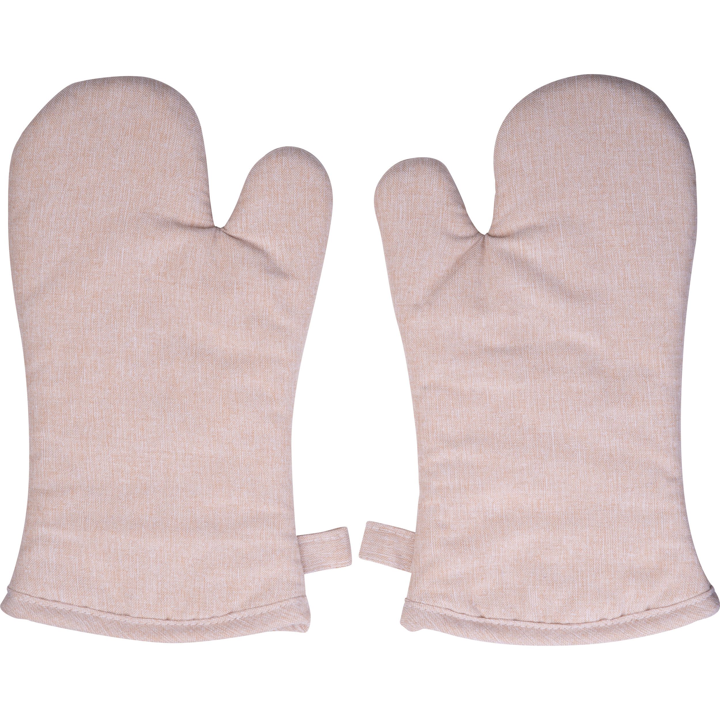 2er Set Ofenhandschuhe LEONOR - beige-564