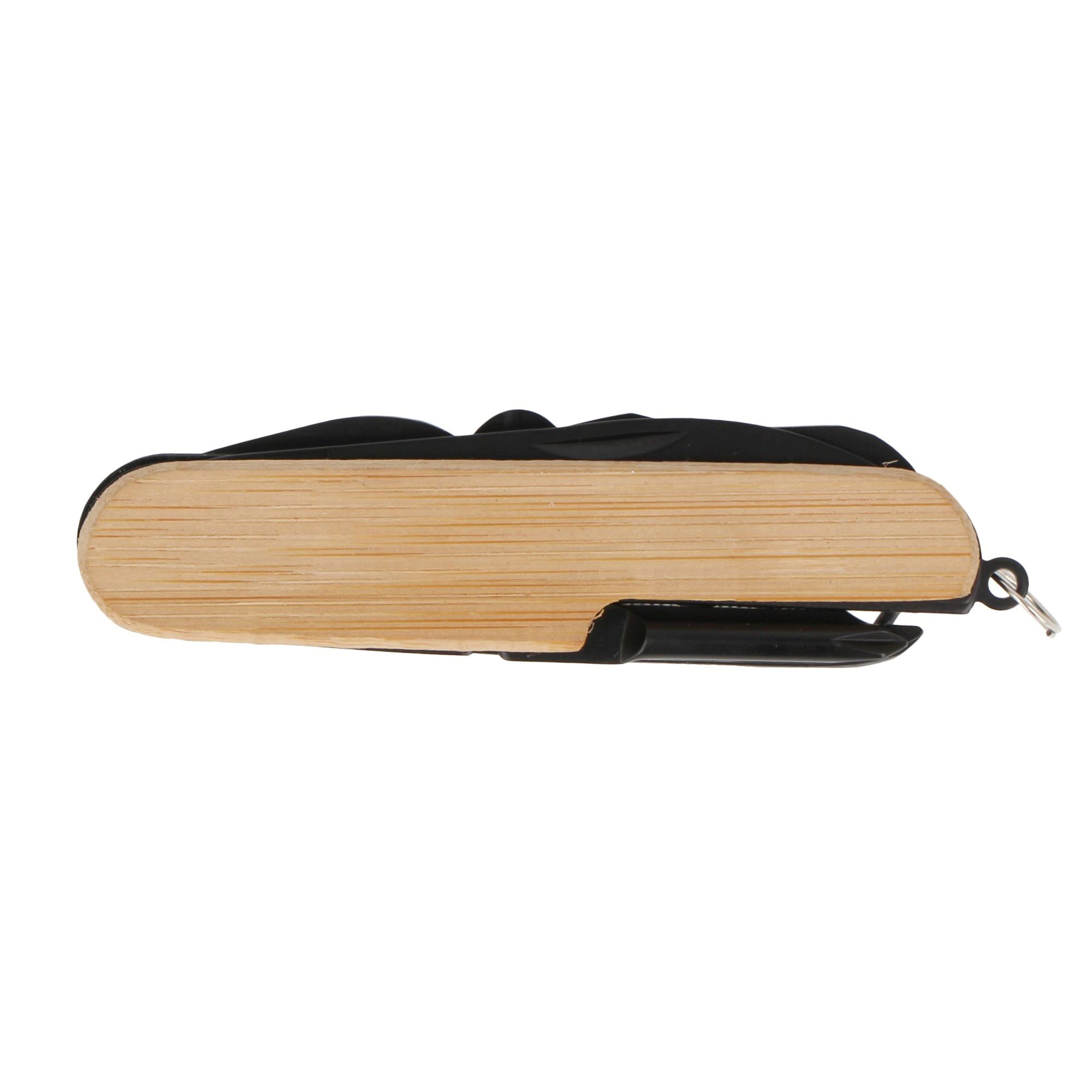 Multi-Tool-Bambus 9 Funktionen - schwarz-605