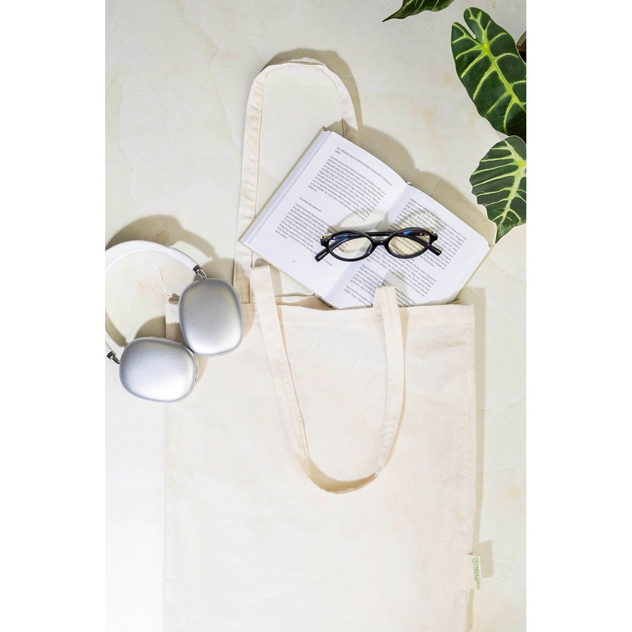 Totepex Einkaufstasche aus recycelter Baumwolle - natur-421