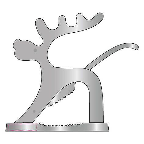 Veredelungsposition Rentier Sockel Links