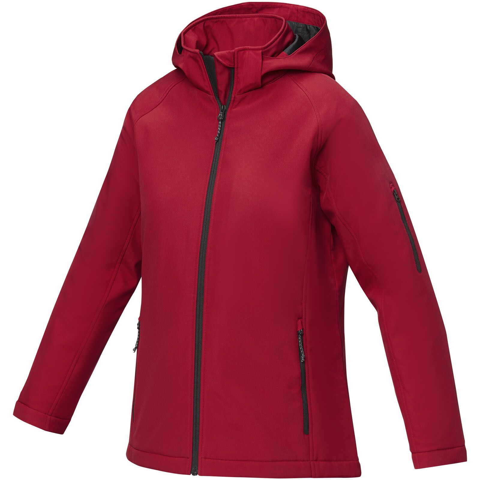 Notus wattierte Softshell Damenjacke - rot - XS-993