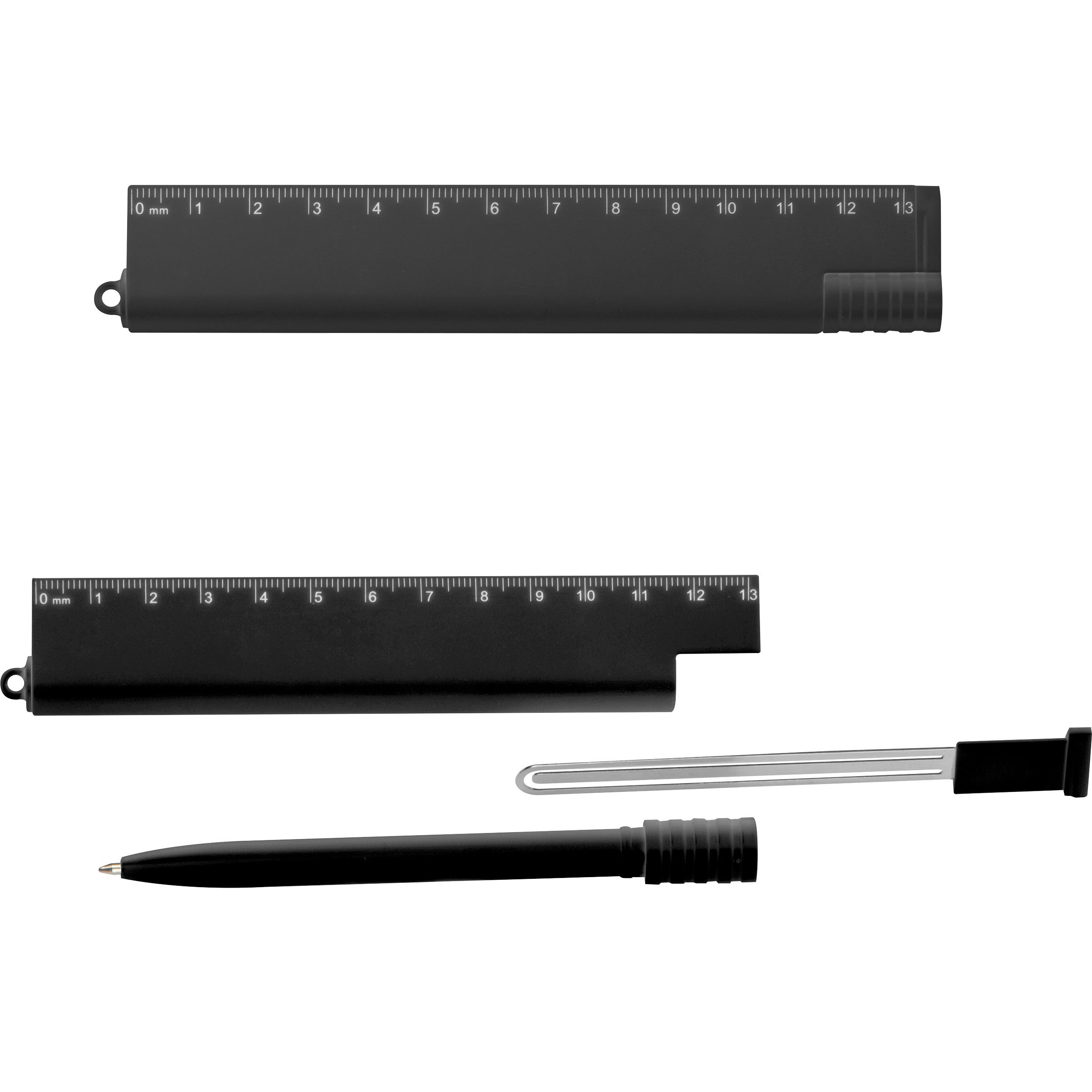 Multifunktionales Lineal Manila - schwarz-974