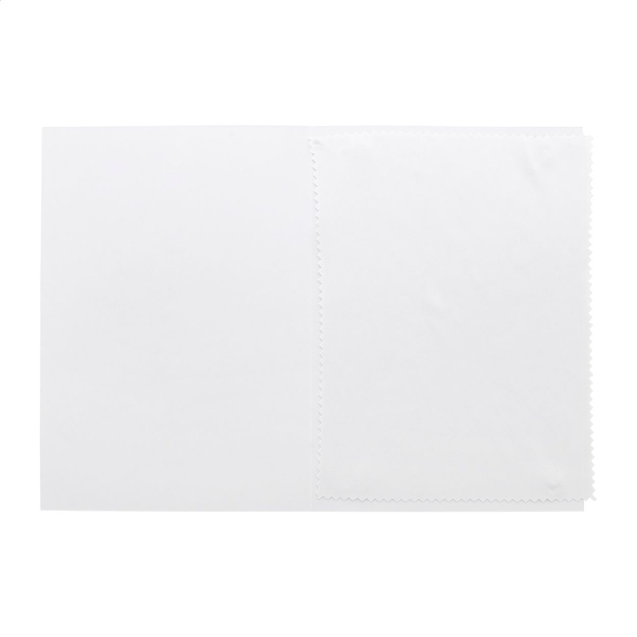 Dioptry Mail Postkarte mit Brillenreinigungstuch - weiß-581
