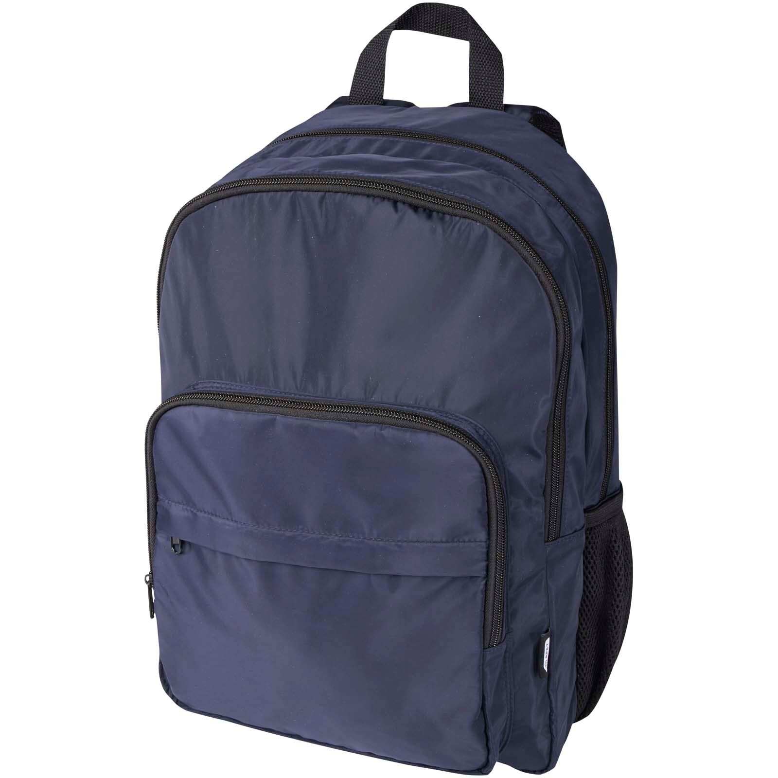 Trend Plus 15" Laptop-Rucksack aus recyceltem GRS-Material 20 L - navy-37