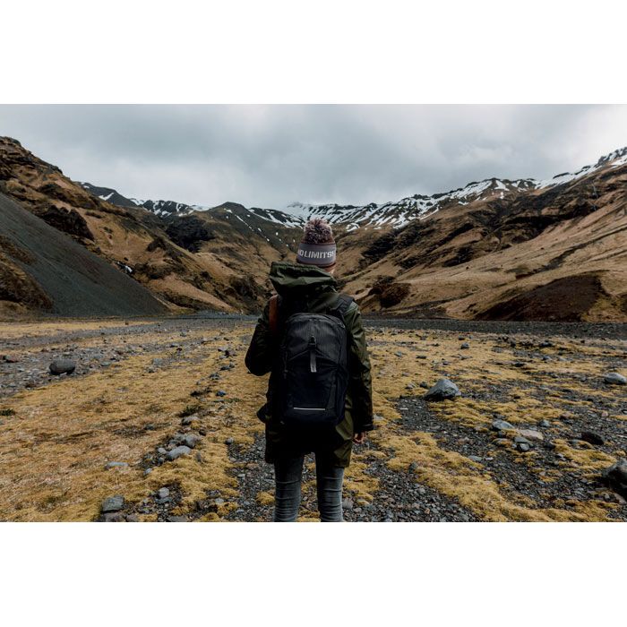 Wander-Rucksack 18L BAGGA - schwarz-288