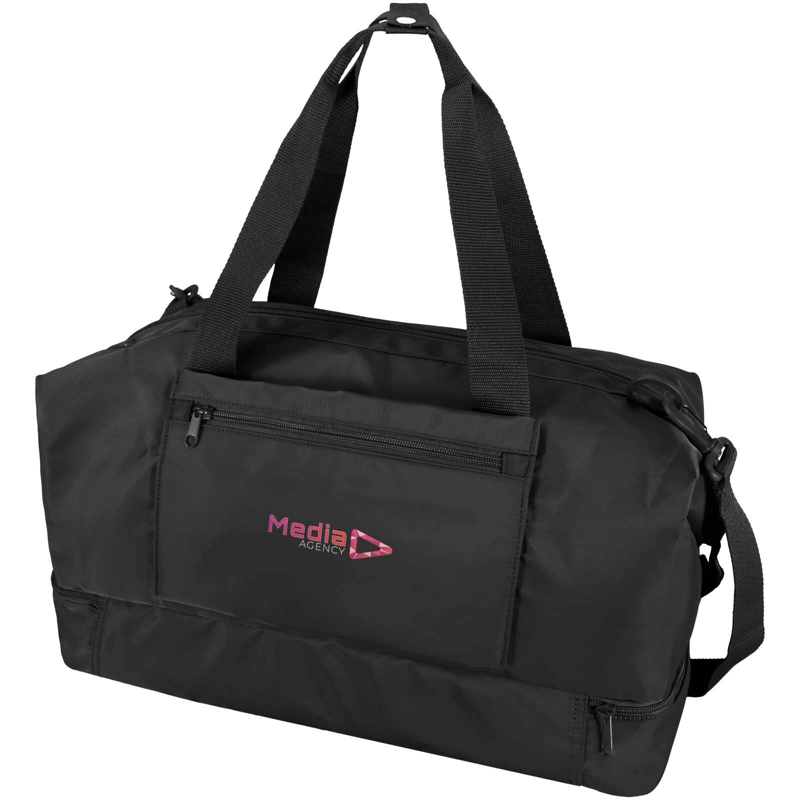 Trip Aware recycelte Reisetasche 42L - schwarz-849
