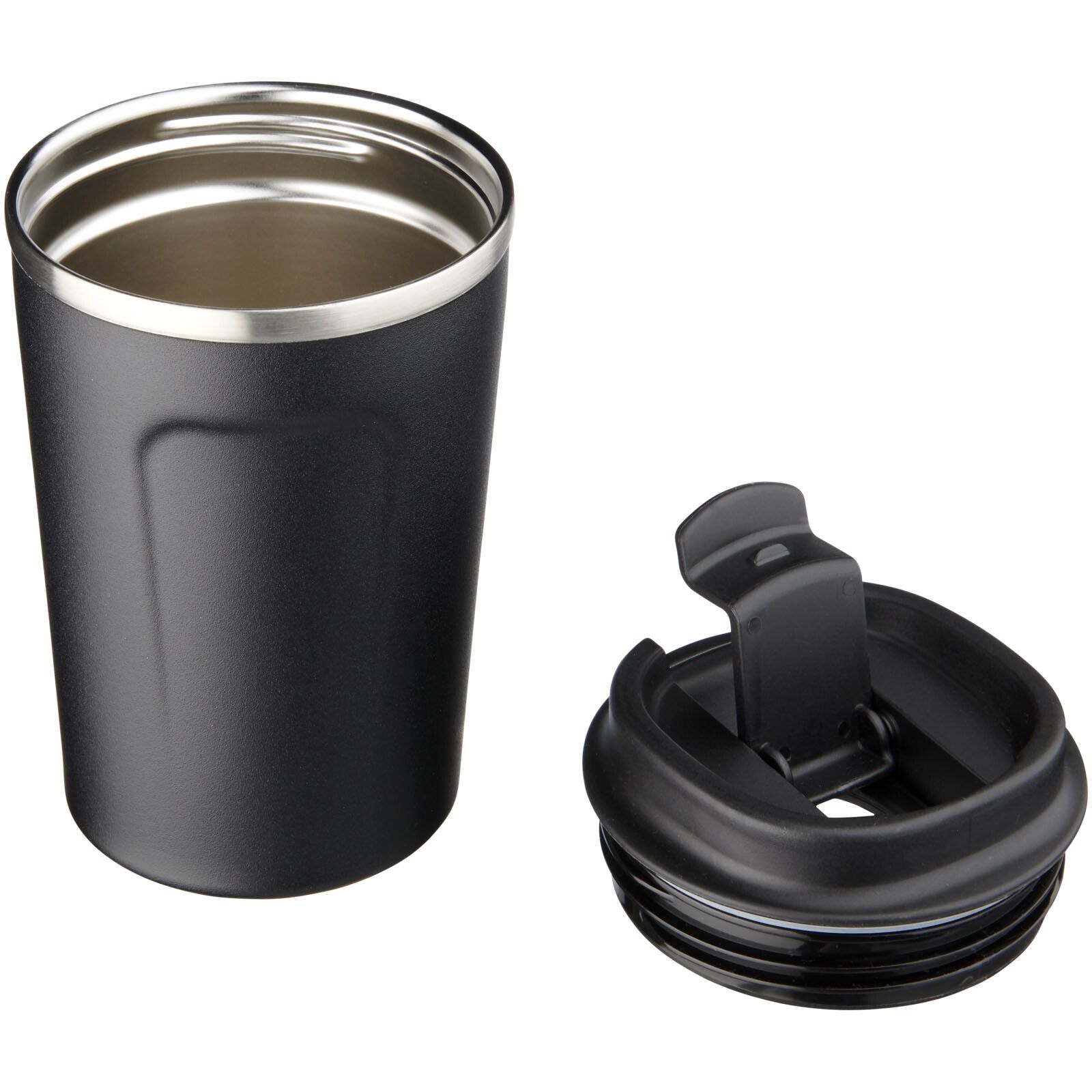 Thor 360 ml auslaufsicherer Kupfer-Vakuum Isolierbecher - schwarz-473