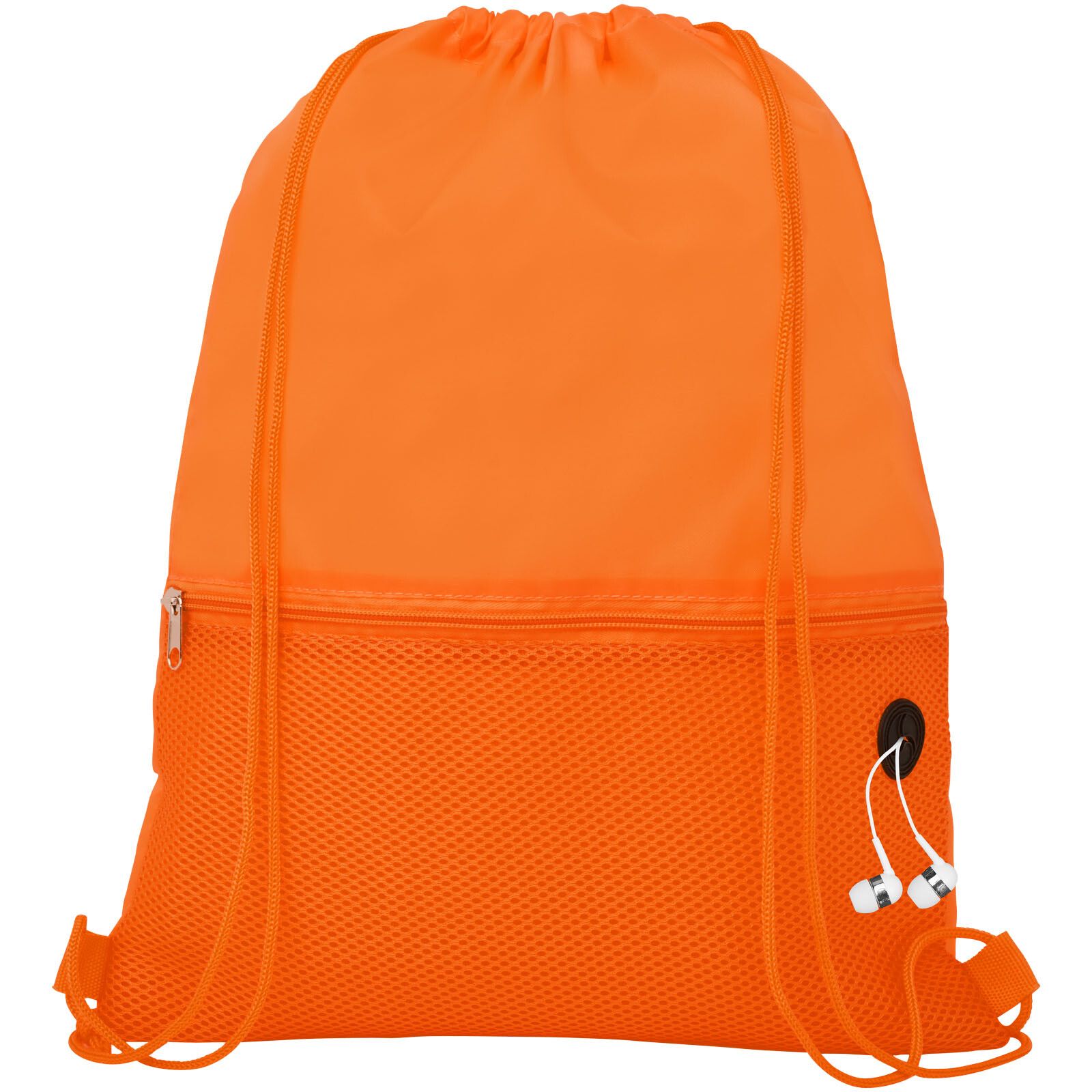 Oriole Netz-Turnbeutel 5L - orange-263