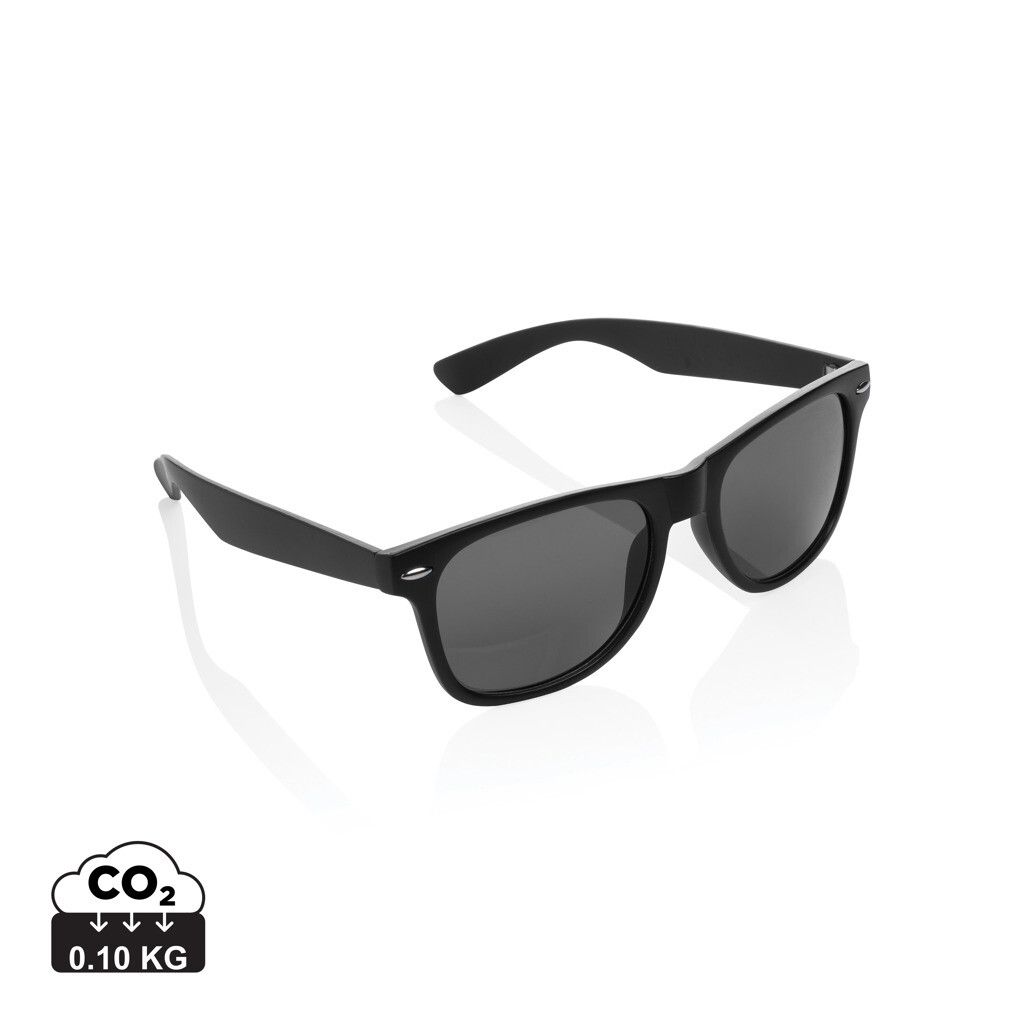 Sonnenbrille aus GRS recyceltem PC Kunststoff - schwarz-875