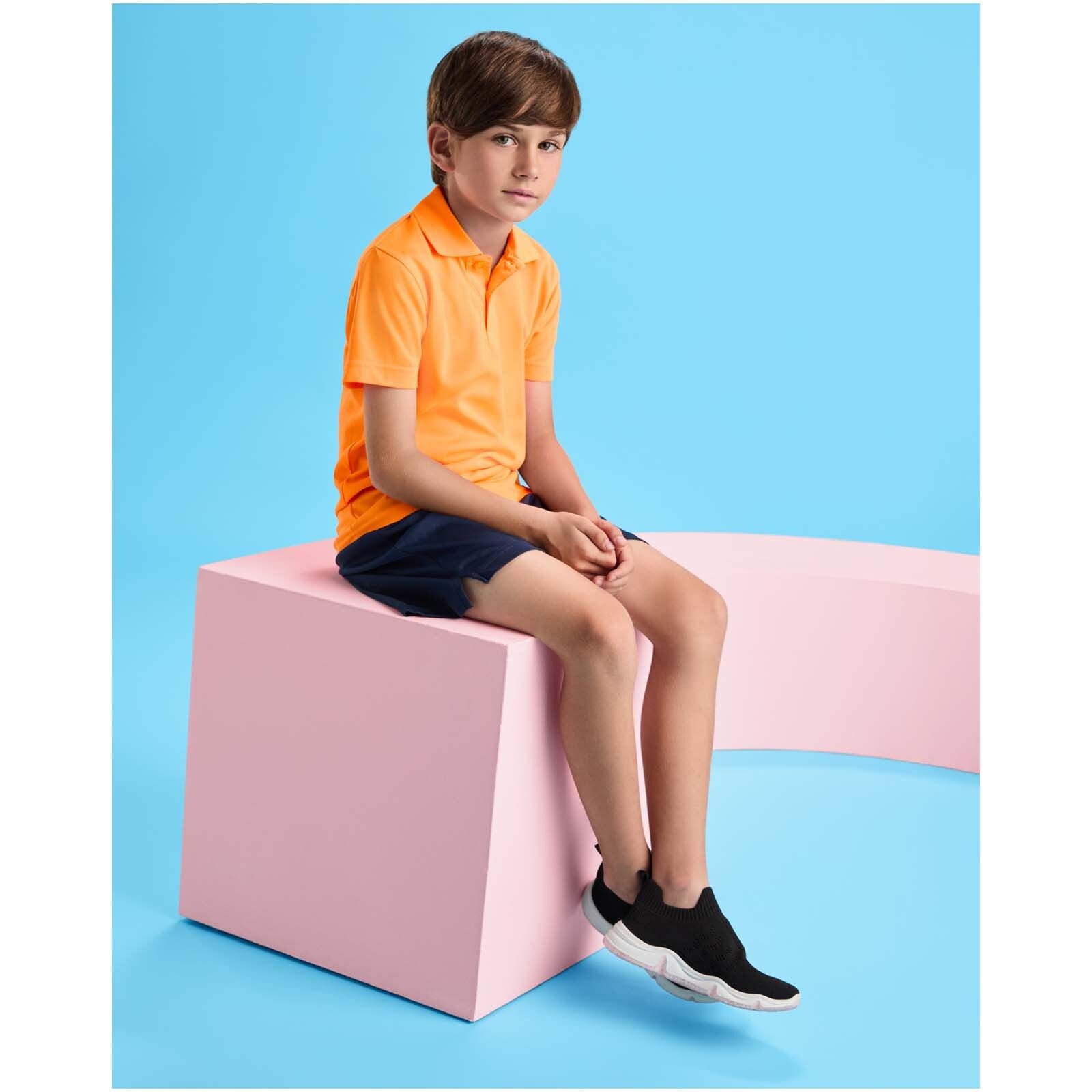 Monzha 150 g/m² Sport Poloshirt für Kinder - marineblau-143