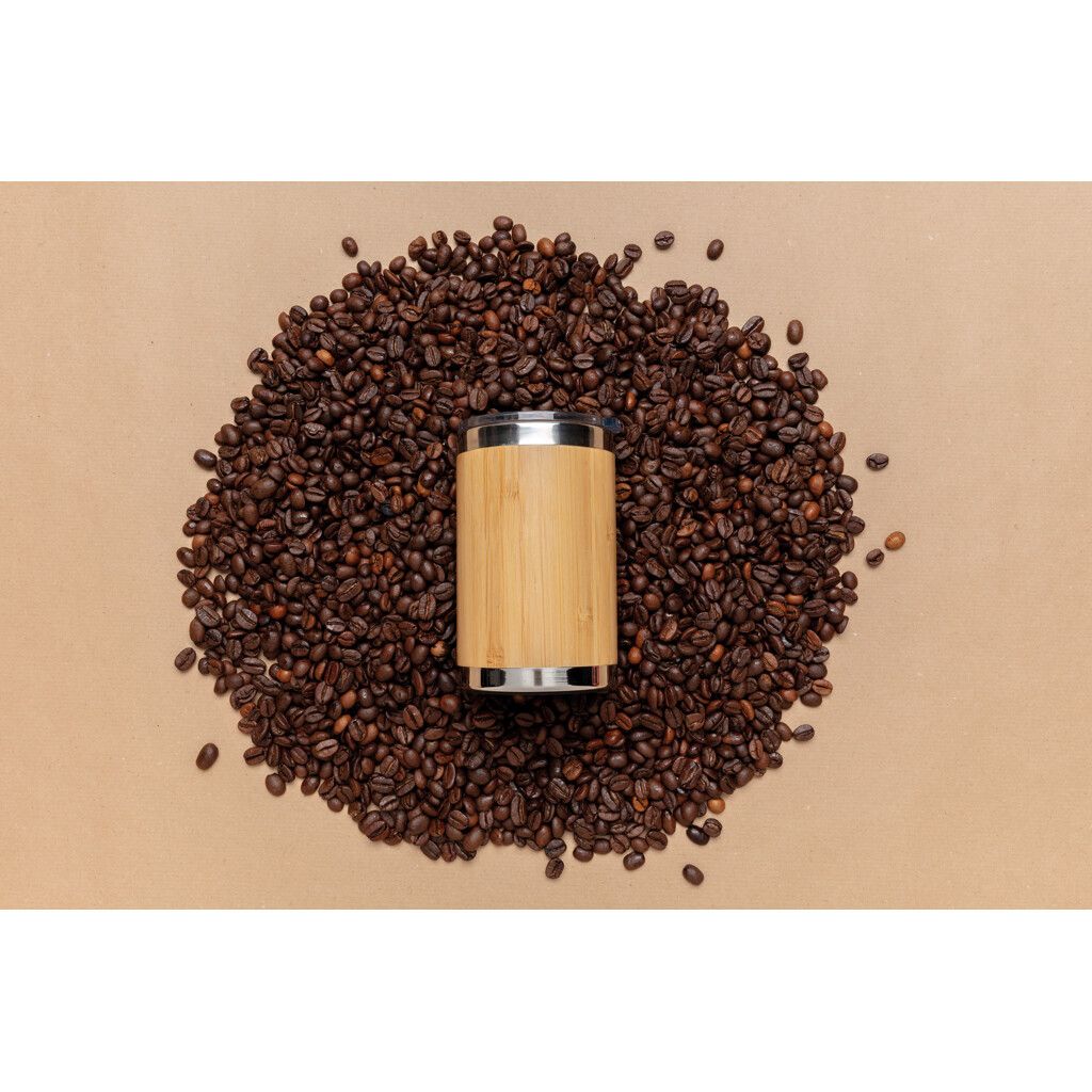 Bambus Coffee-To-Go Becher - braun-667