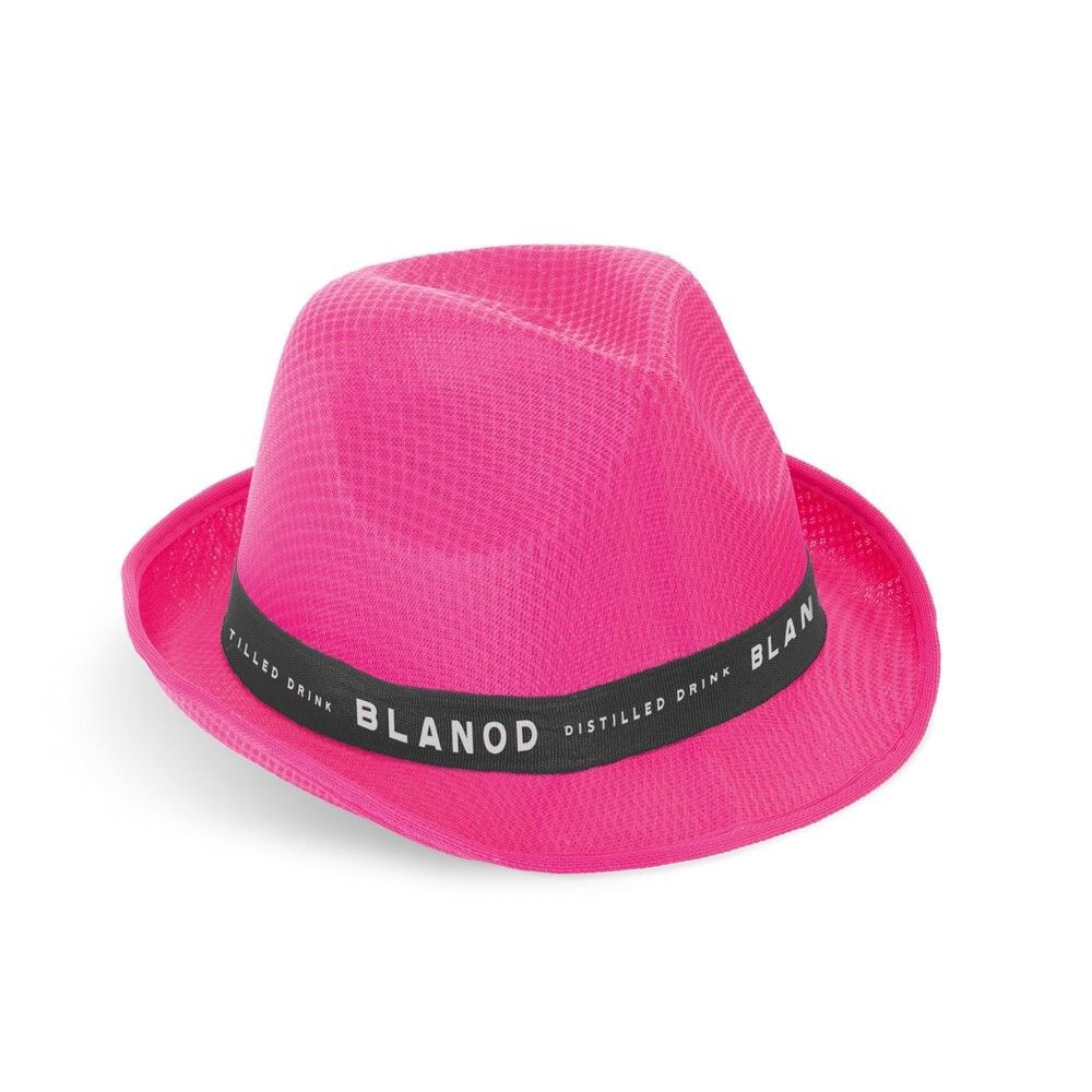 MANOLO Hut aus PP - rot-874