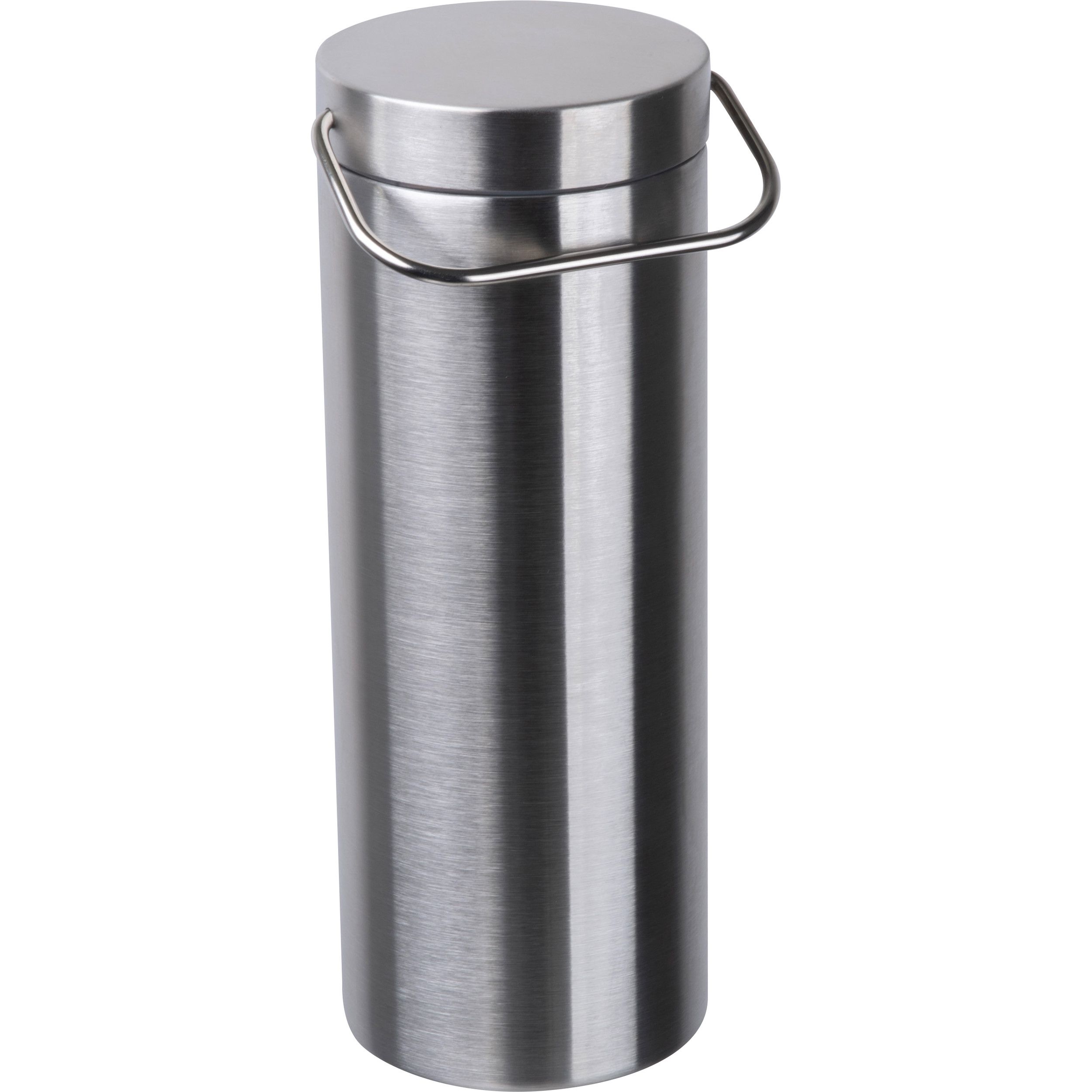 Vakuum Edelstahltrinkflasche, 600ml NESTOR - silbergrau-296