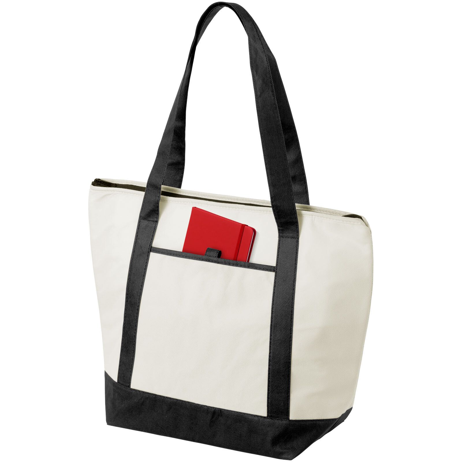 Lighthouse Non Woven Kühltasche 21L - natural -  schwarz-17