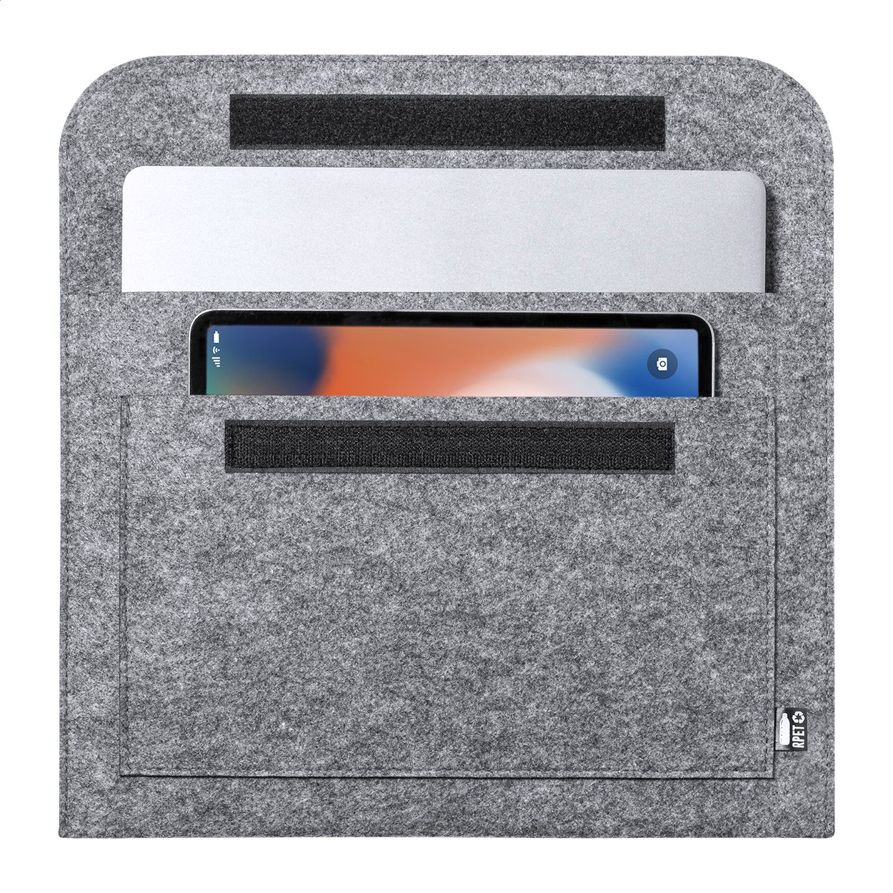 RPET Laptoptasche Novac - grau-876