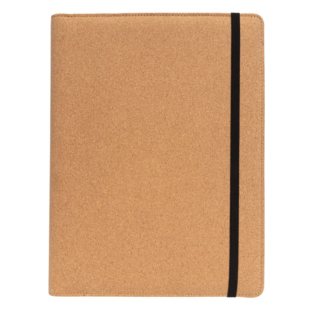 Deluxe Kork Portfolio A4 mit Stift - braun-73