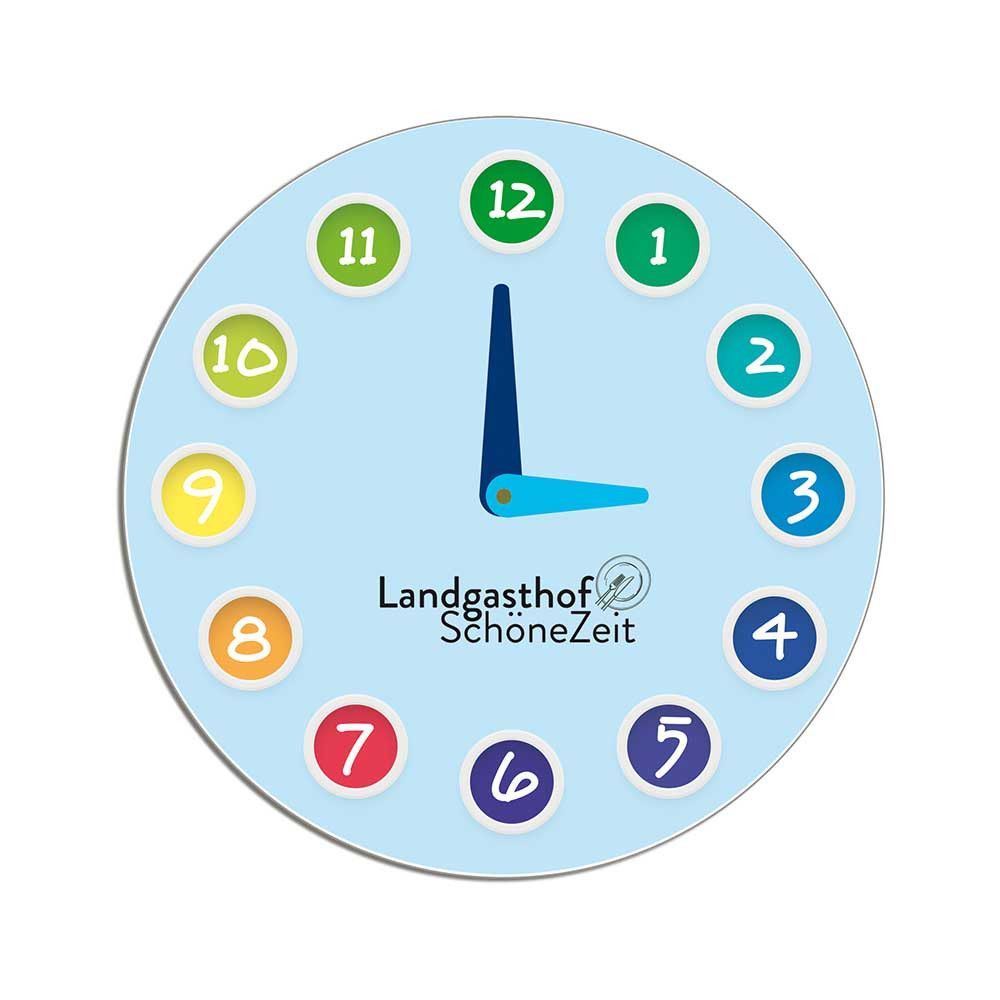 Kinderuhr - individuell - Digitaldruck Digitaldruck Vorderseite-176