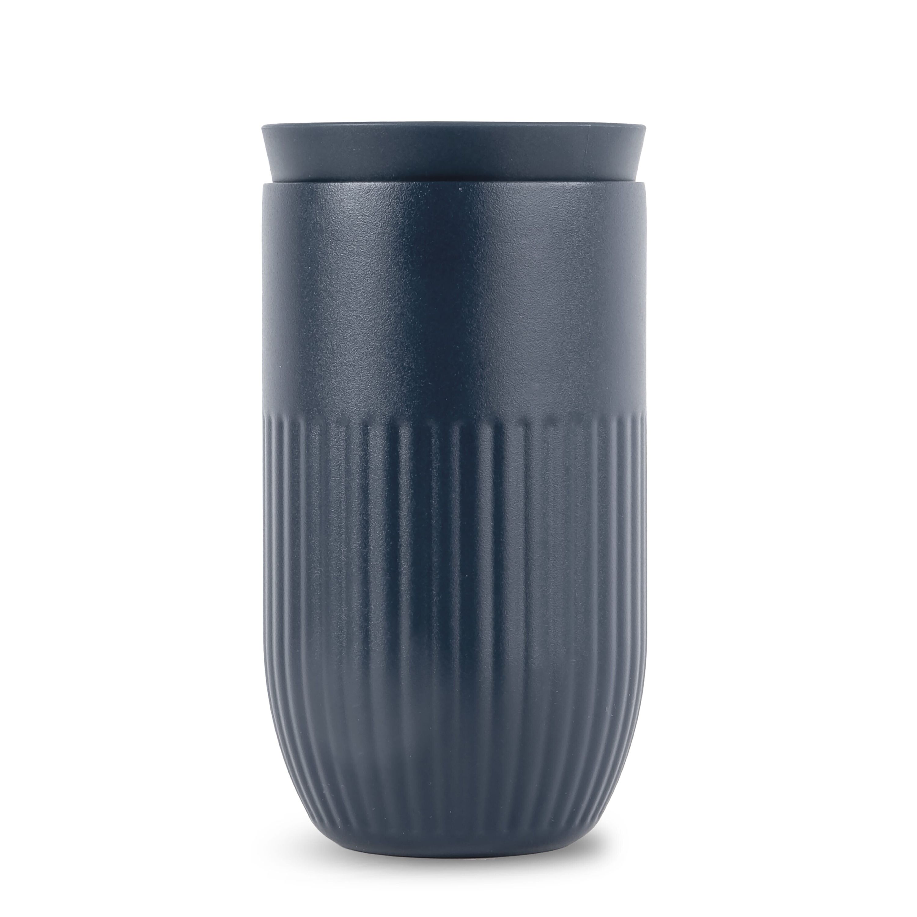 Sagaform Tova isolierter Becher, 320 ml auslaufsicher und spülmaschinenfest - blau-415