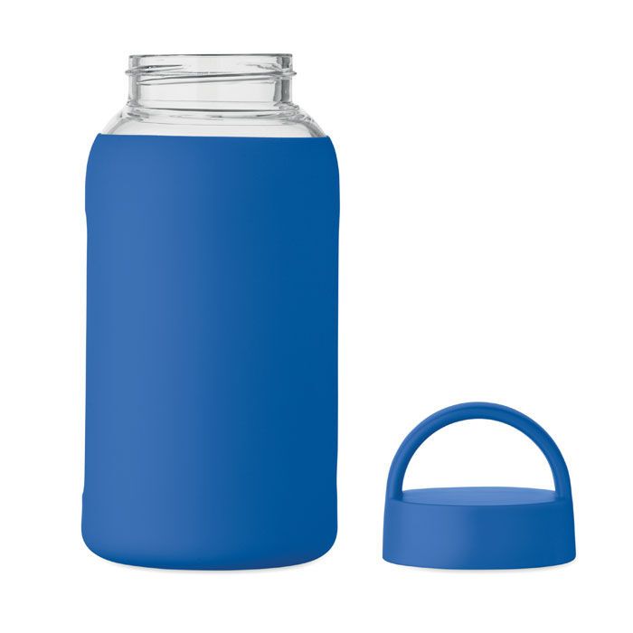 Flasche Borosilikatglas 600ml BORIS - königsblau-806