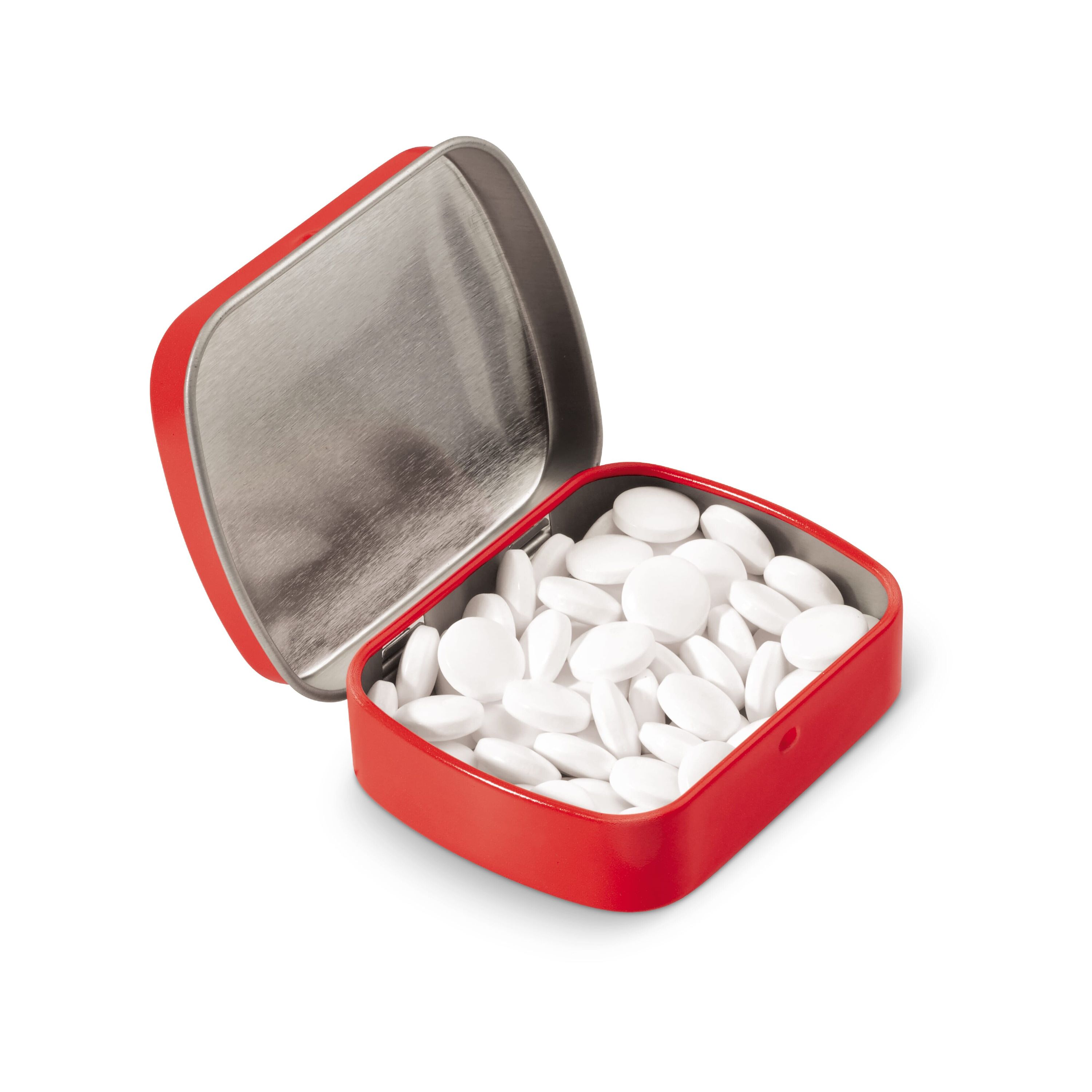 Mini Pfefferminzdose - rot-282