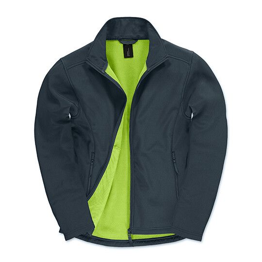 Men´s Jacket Softshell ID.701 - navy - neon green - XL-346