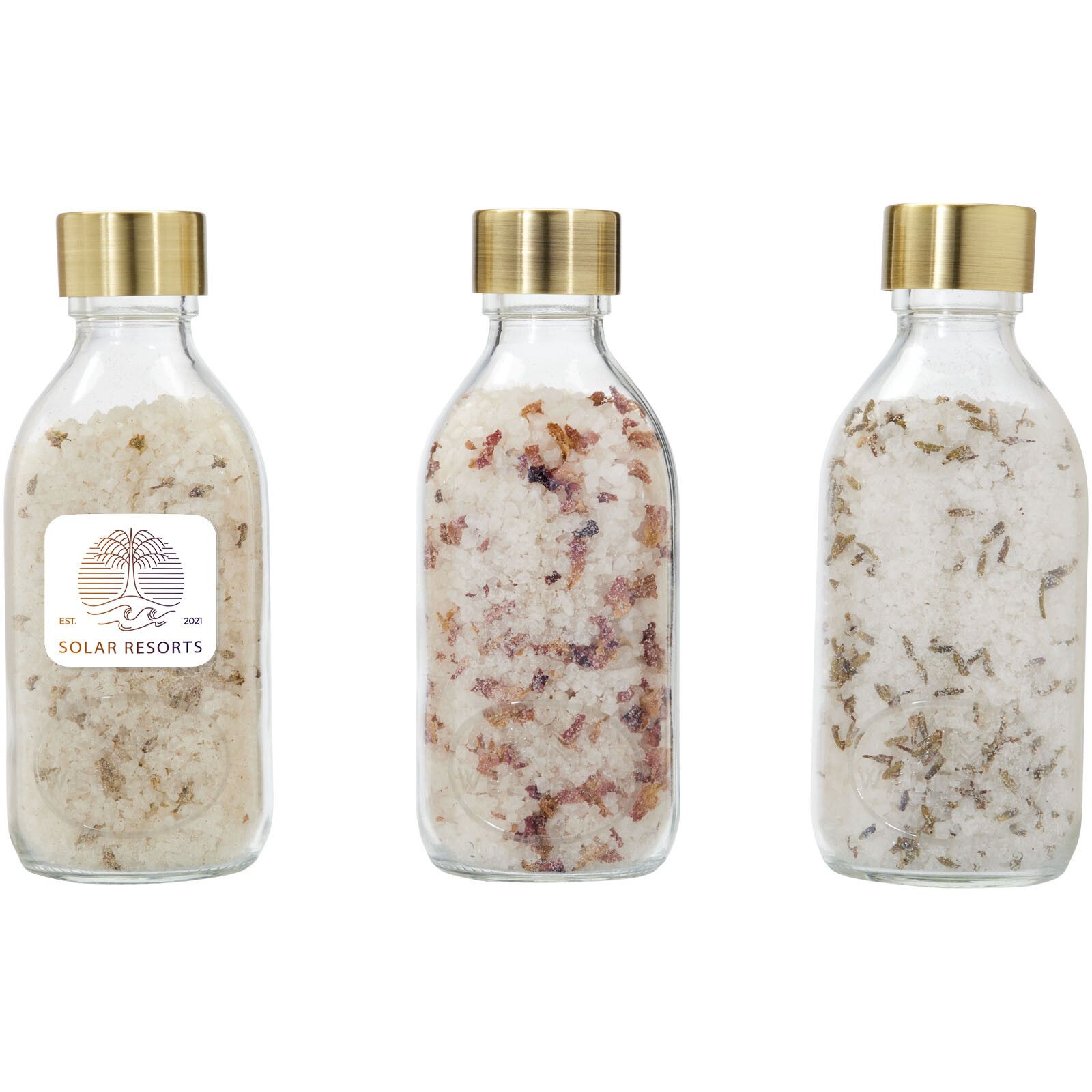 Wellmark Just Relax 3-teiliges Badesalz-Set, 200 ml - transparent klar-266