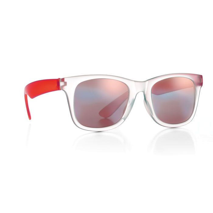 Verspiegelte Sonnenbrille AMERICA TOUCH - rot-993