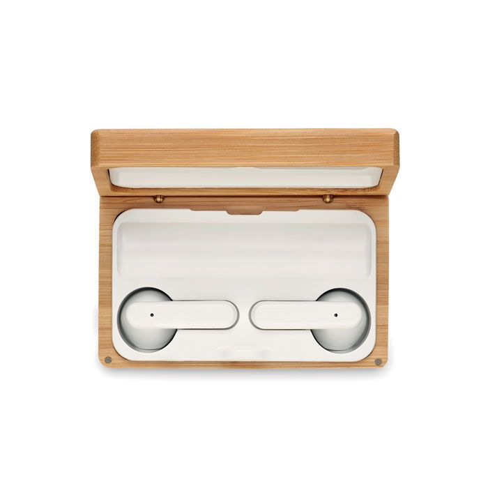 TWS 5.3 wireless Ohrhörer-Set OREBAM - holz-570