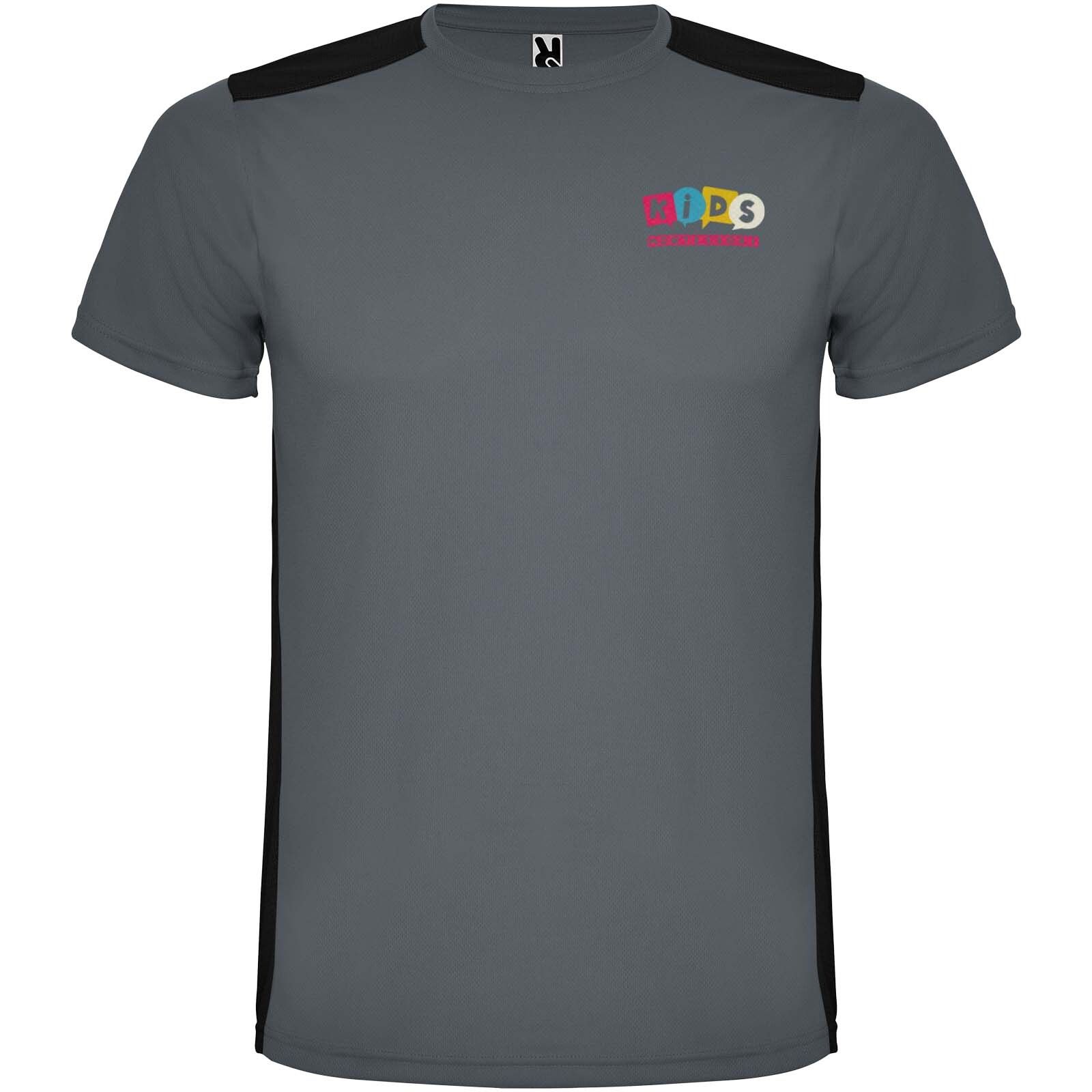 Detroit Sport T-Shirt für Kinder - ebenholz -  schwarz-661