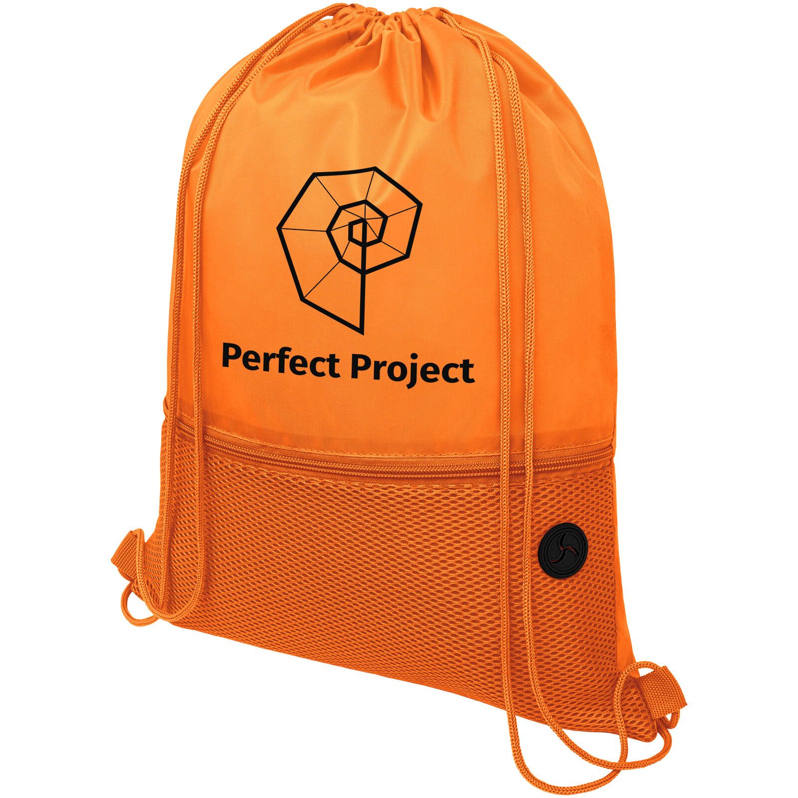 Oriole Netz-Turnbeutel 5L - orange-834