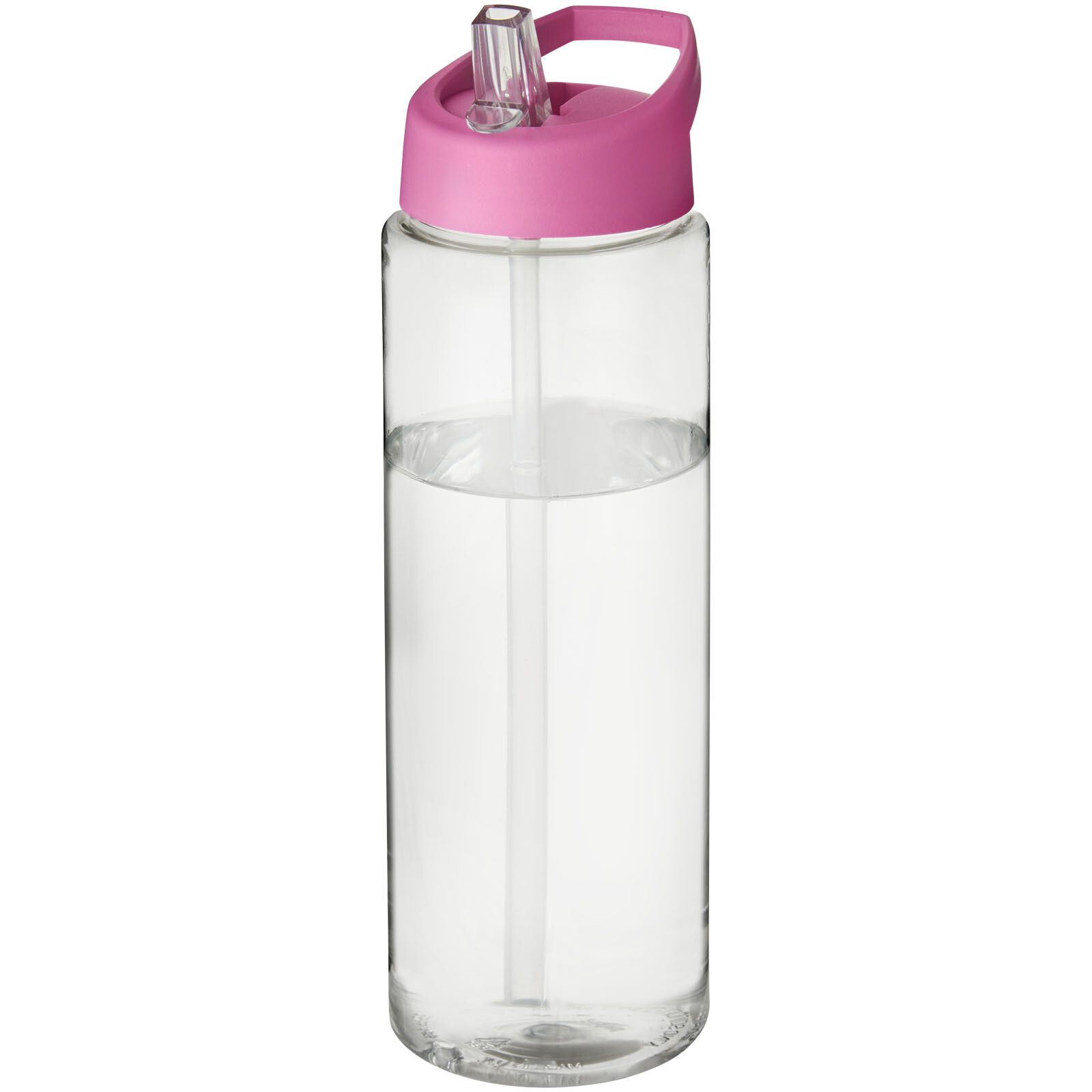 H2O Active Vibe 850 ml Sportflasche mit Ausgussdeckel - transparent -  rosa-621