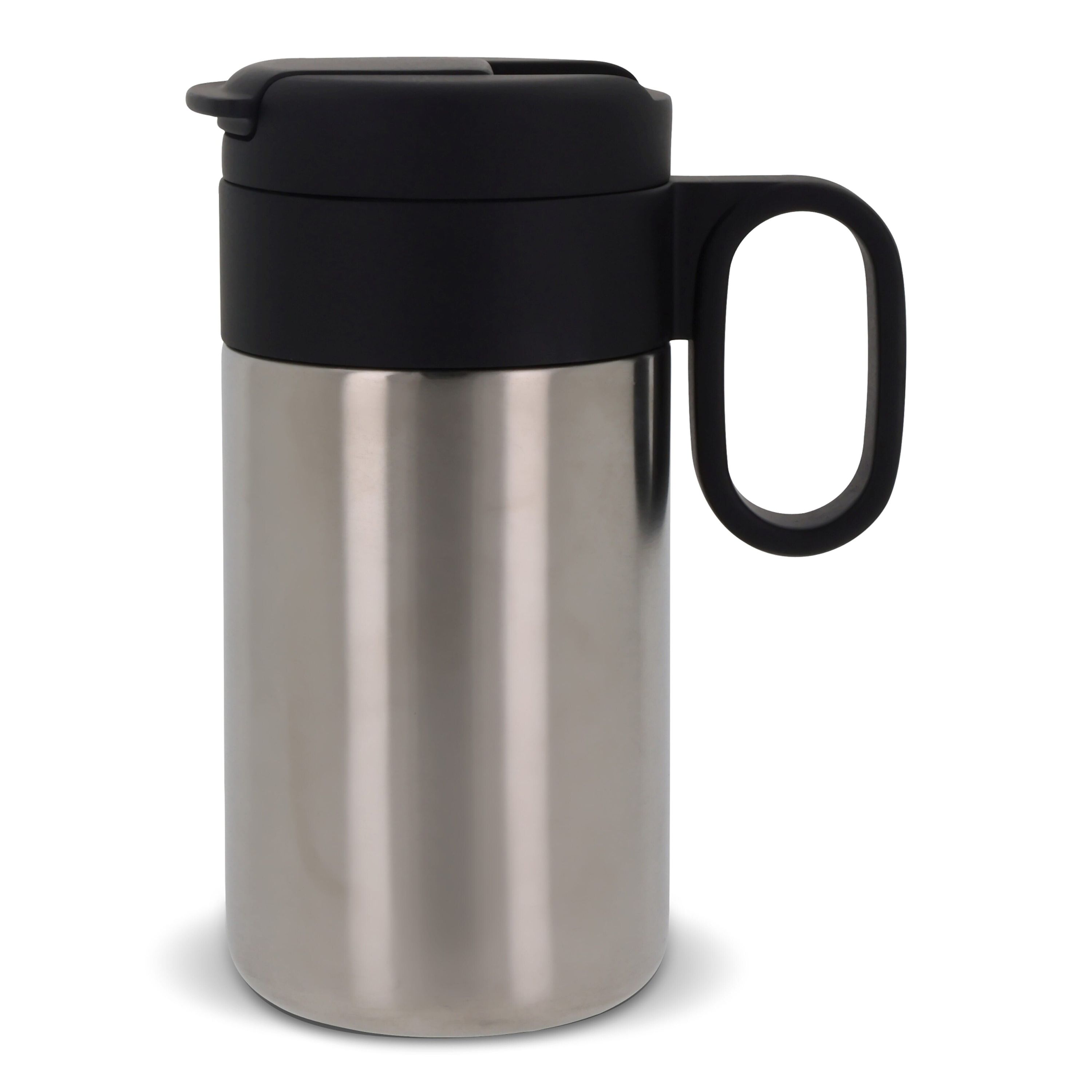 Isolierbecher Flow mit Griff 250ml - silber-695