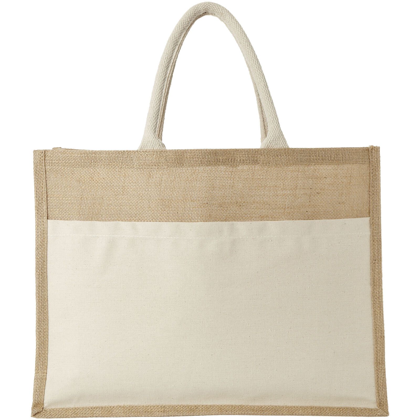 Mumbay Jute Tragetasche 18L - natur -  natural-401