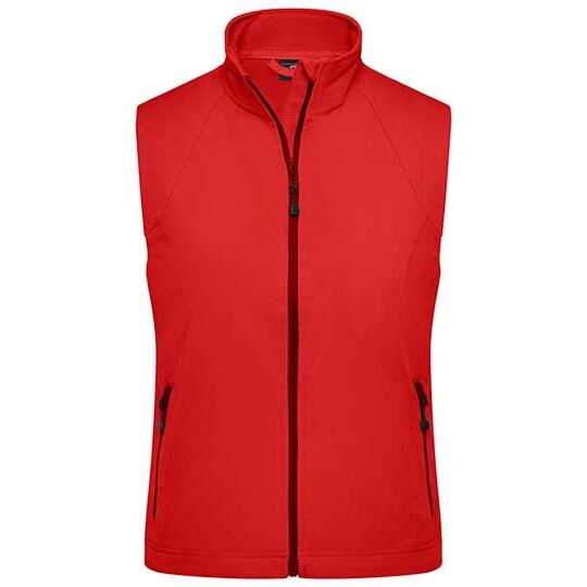 Ladies´ Softshell Vest - red-910