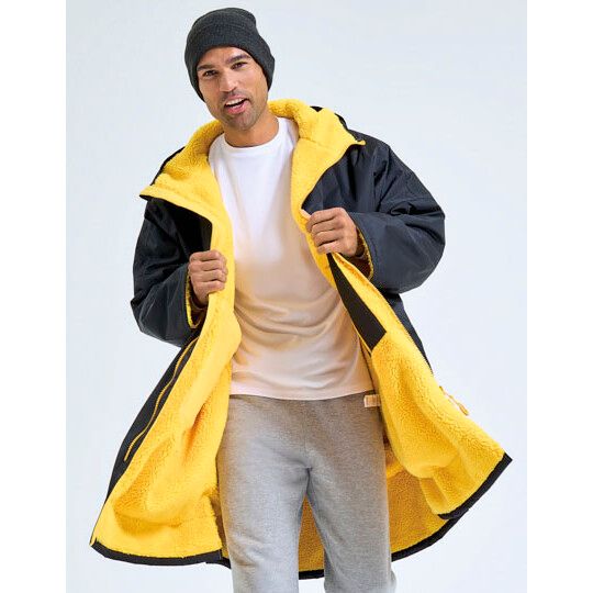 TriDri® All Seasons Waterproof Changing Robe - stone - black-48