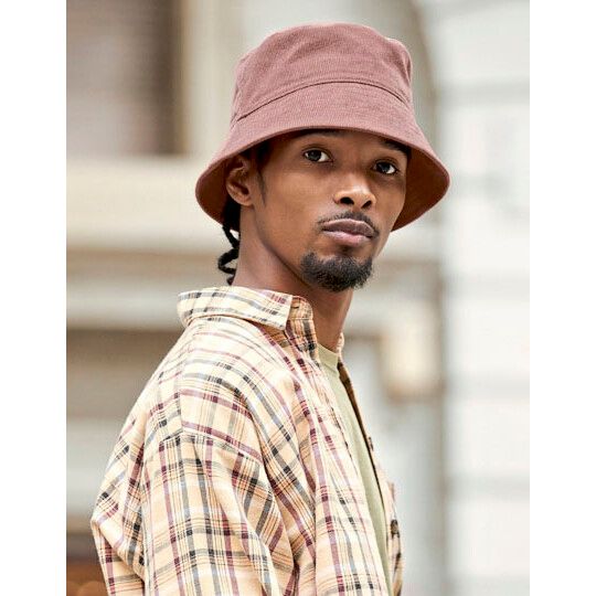 EarthAware® Organic Cord Bucket Hat - black-306