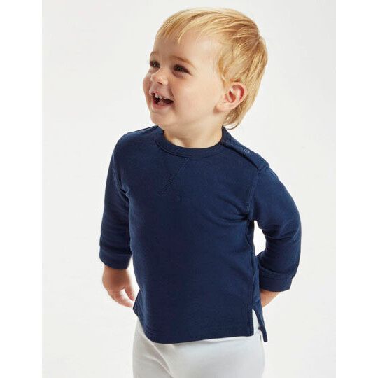 Baby Sweatshirt - nautical navy-928